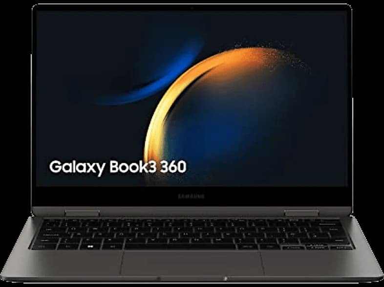Convertible 2 en 1 - Samsung Galaxy Book3 360, 13.3" FHD, Intel® Evo™ Core™ i5-1340P, 16GB RAM, 512GB, W11H, Teclado QWERTY español, Graphito