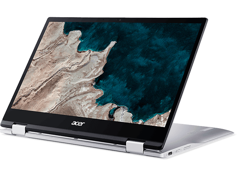 Convertible 2 en 1 - Acer Chromebook Spin 513 CP513-1H-S3TG, 13.3" Full HD, Qualcomm® Snapdragon™ 7c Gen 2, 8GB RAM, 64GB eMMC, Google ChromeOS