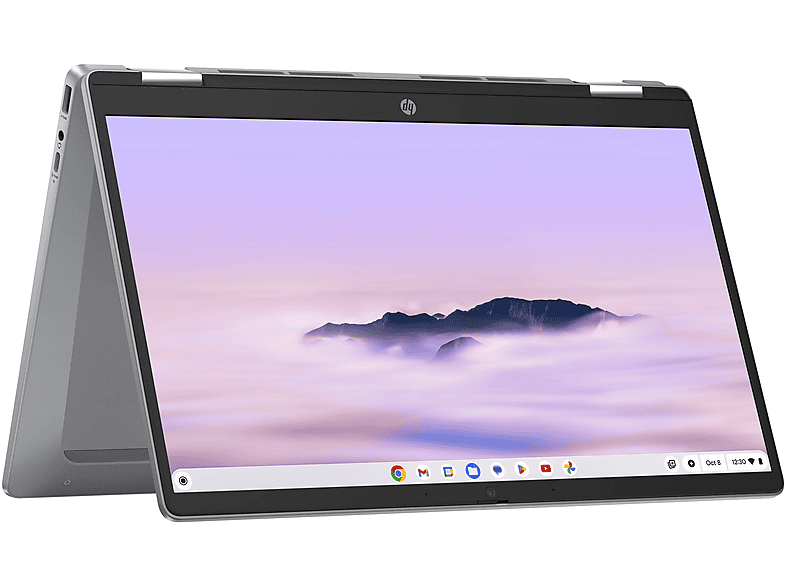 Portátil - HP Chromebook Plus x360 14b-cd0001ns, 14" Full HD, Intel® Core™ i3-N305, 8GB RAM, 256GB UFS, Gráficos UHD, Google Chrome OS