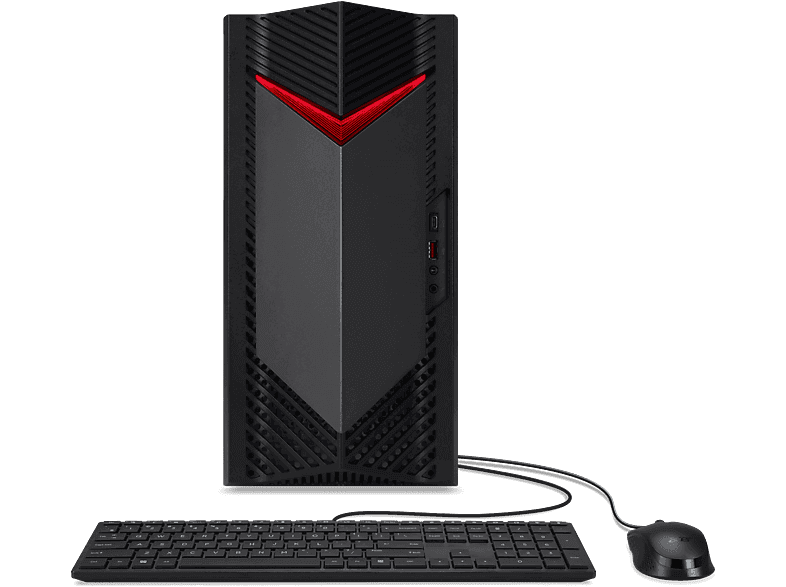 PC gaming - Acer Nitro N50-656, Intel® Core™ i5-14400F, 16GB RAM, 1TB SSD, GeForce RTX™ 3050, Windows 11 Home, Negro