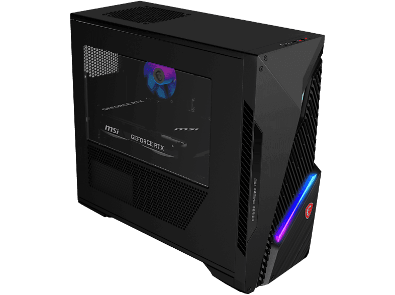 PC gaming - MSI MAG Infinite S3 14NUD7, Intel® Core™ i7-14700F, 16GB RAM, 1TB SSD, GeForce RTX™ 4060 Ti, FreeDos, Negro