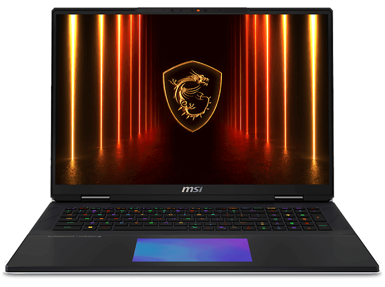 Portátil gaming - MSI Titan 18 HX AI A2XWIG-245ES, 18" UHD+, Intel® Core™ Ultra 9 285HX, 64GB RAM, 2TB SSD, GeForce RTX™ 5080, Windows 11 Home