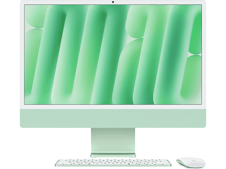 Apple iMac (2024) 24" Retina 4.5K, Chip M4, CPU de 10 núcleos, GPU 24GB RAM, 512 GB SSD, Gigabit Ethernet, Verde