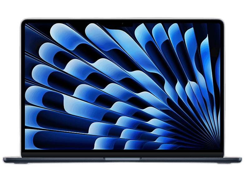 Apple MacBook Air (2025) 15.3" Retina, Chip M4 Apple, CPU de 10 núcleos, GPU 10 núcleos, 24 GB RAM, 512GB SSD, Medianoche