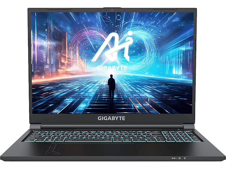Portátil gaming - Gigabyte G6 KF-73ES894KD, 16" WUXGA, Intel® Core™ i7-13620H, 16 GB RAM, 1 TB SSD, GeForce RTX™ 4060, Sin sistema operativo