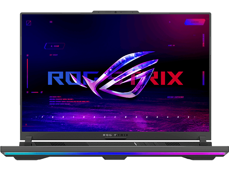 Portátil gaming - ASUS ROG Strix G614FR-S5151, 16" WQXGA, AMD Ryzen™ 9 9955HX3D, 32GB RAM, 1TB SSD, GeForce RTX™ 5070 Ti, Sin sistema operativo