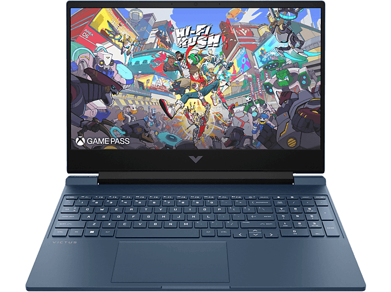 Portátil gaming - HP Victus 15-fa2027ns, 15.6" Full HD, Intel® Core™ 7 240H, 16GB RAM, 1TB SSD, RTX™ 5060, Sin sistema operativo, Azul