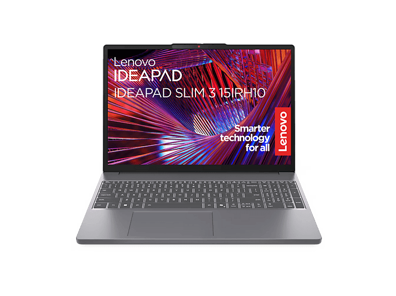 Portátil - Lenovo IdeaPad Slim 3 15IRH10 , 15.3" WUXGA, Intel® Core™ i5-13420H, 16GB RAM, 512GB SSD, UHD Graphics, Sin sistema operativo, Gris