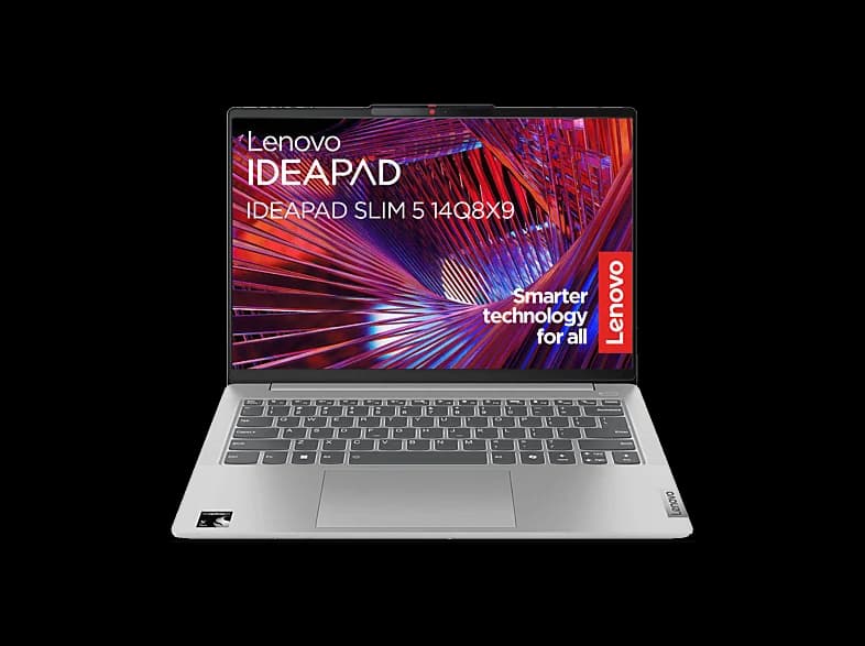 Portátil - Lenovo IdeaPad Slim 5 14Q8X9 Copilot+ PC, 14" WUXGA OLED, Snapdragon® X Plus X1P-42-100, 45 TOPS, 32GB RAM, 1TB SSD, Adreno™ Graphics, W11H