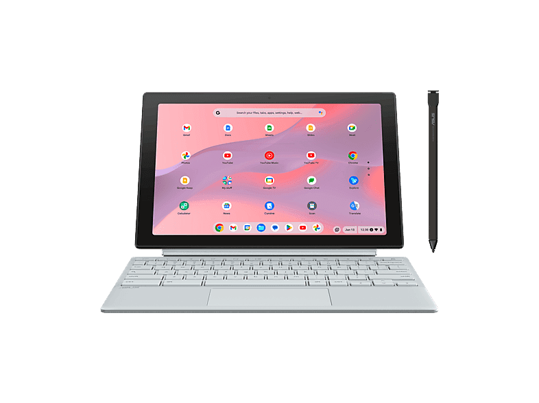 Portátil - ASUS Chromebook CM30 CL3001DM2A-R70323, 10.5 " WUXGA, MediaTek Kompanio 520, 8 GB RAM, 128 eMMC, Mali-G52, Google Chrome OS