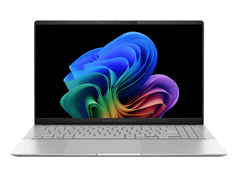 Portátil - ASUS Vivobook S 15 S5507QA-MA012W Copilot+ PC, 15.6" OLED 3K 120Hz, Snapdragon® X Plus X1-P42-100 45 TOPS, 16GB RAM, 512GB SSD, Adreno GPU
