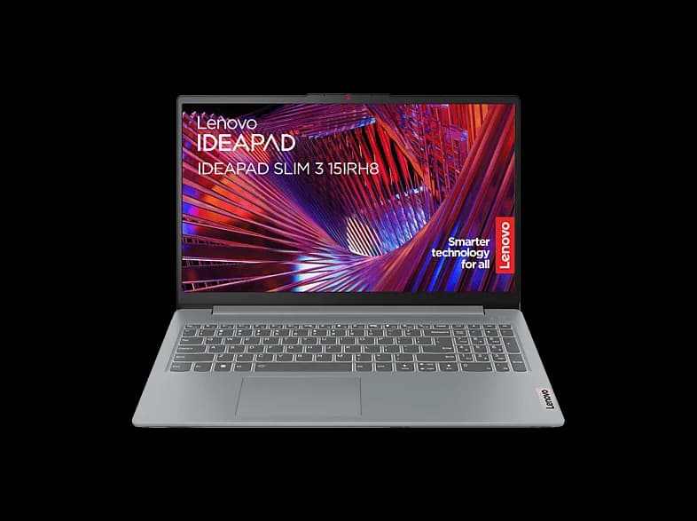 Portátil - Lenovo IdeaPad Slim 3 15IRH8, 15.6" Full-HD, Intel® Core™ i5-13420H, 16GB RAM, 512GB SSD, UHD Graphics, Sin sistema operativo, Gris