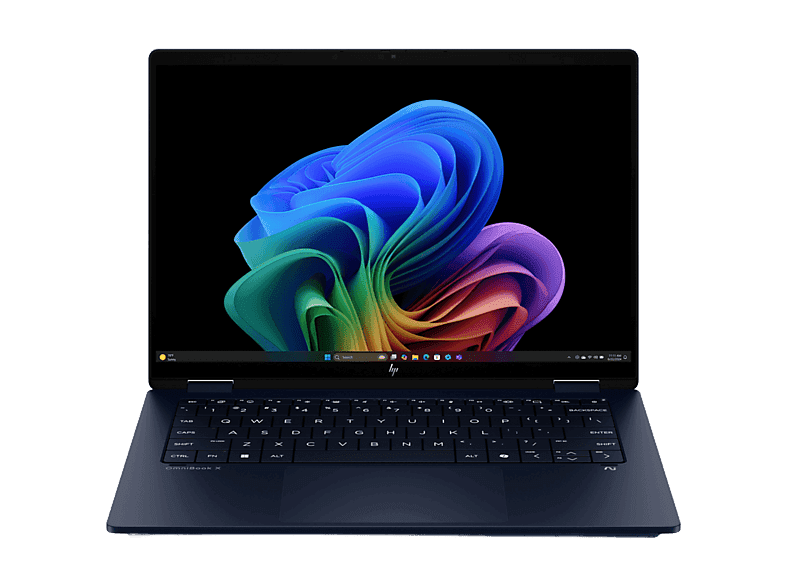 Convertible 2 en 1 - HP OmniBook X FlipNGAI 14-fm0005ns Copilot+ PC 40 TOPS, 14" 2K, Intel® Core™ Ultra 5 226V, 16GB RAM, 1TB SSD, W11 H, Azul
