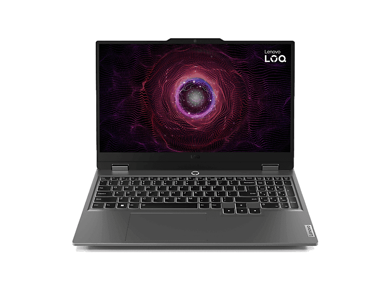 Portátil gaming - Lenovo LOQ 15ARP9, 15.6" Full-HD, AMD Ryzen™ 7 7435HS, 24GB RAM, 512GB SSD, GeForce RTX™ 4050, Windows 11 Home, Gris