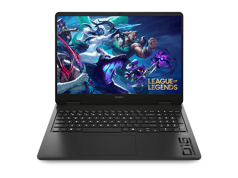 Portátil gaming - HP OMEN 16-ap0014ns Copilot+ PC, 16 " 2K, AMD Ryzen™ AI 7 350 50 TOPS, 32GB RAM, 1TB SSD, RTX™ 5060, Sin sistema operativo, Negro