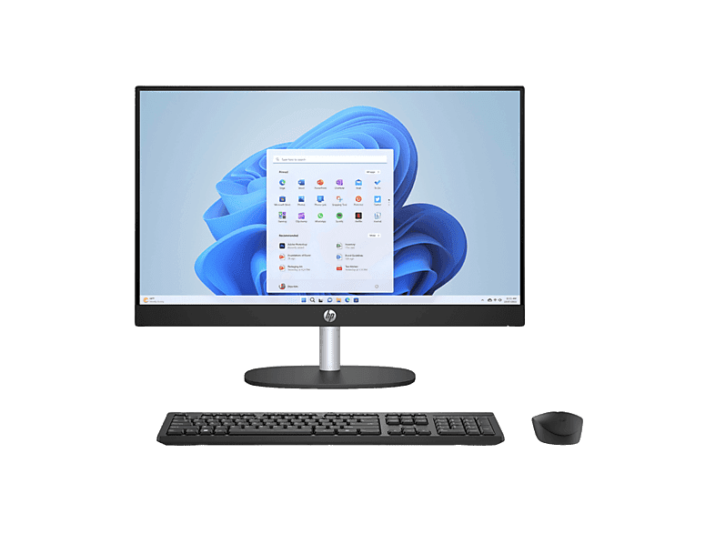 All in one - HP 27-cr0108ns 27" Full HD, AMD Ryzen™ 5 7520U, 16 GB LPDDR5, 512 SSD, Gráficos Radeon™ Integrados, Sin Sistema Operativo, Blanco
