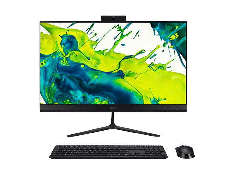 All in one - Acer Aspire C24-2G, 24" Full-HD, Intel® Core™ i5-13420H, 16GB RAM, 1TB SSD, UHD Graphics, Sin sistema operativo, Negro