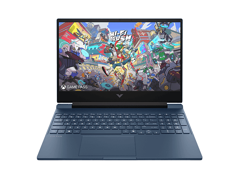 Portátil gaming - HP Victus 15-fa2024ns, 15.6" FHD, Intel® Core™ i7-13620H, 16GB RAM, 512GB SSD, GeForce RTX™ 4050, Sin sistema operativo, Azul