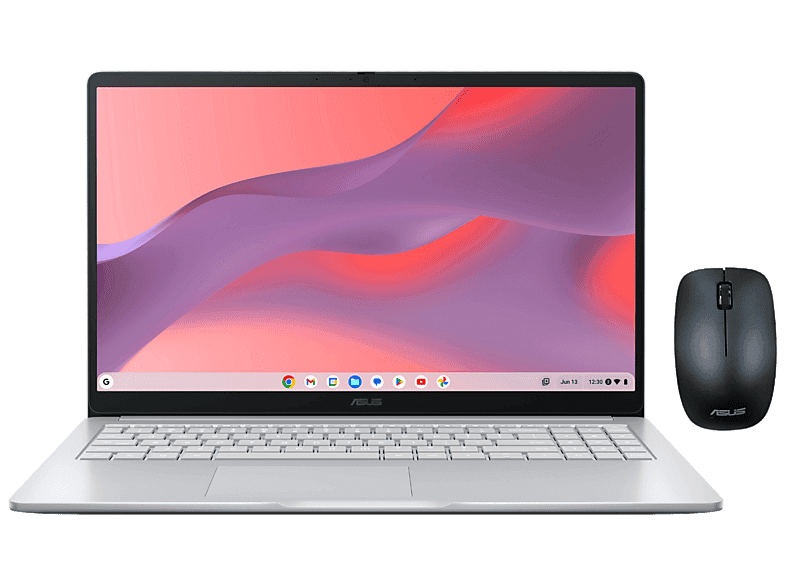 Portátil - ASUS Chromebook CX1505CTA-S70253, 15.6" Full-HD, Intel® N50, 8GB RAM, 128GB eMMC, UHD Graphics, Chrome OS, Ratón Incl.