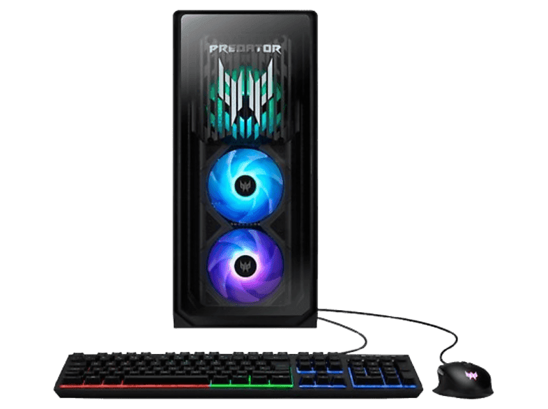 PC gaming - Acer Predator Orion 7000 PO7-660, Intel® Core™ Ultra 9 285K, 32GB RAM, 1TB SSD, GeForce RTX™ 5080, Sin sistema operativo, Negro
