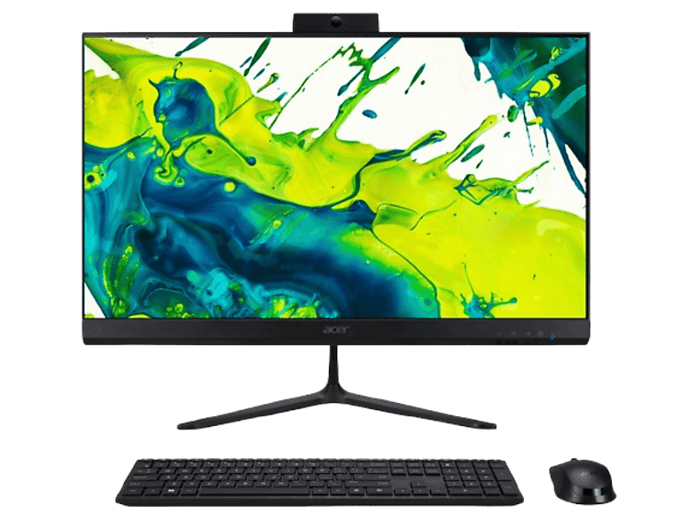 All in one - Acer Aspire C24-2G, 24" Full-HD, Intel® Core™ 5 120U, 16GB RAM, 1 TB SSD, UHD Graphics, Sin sistema operativo, Negro