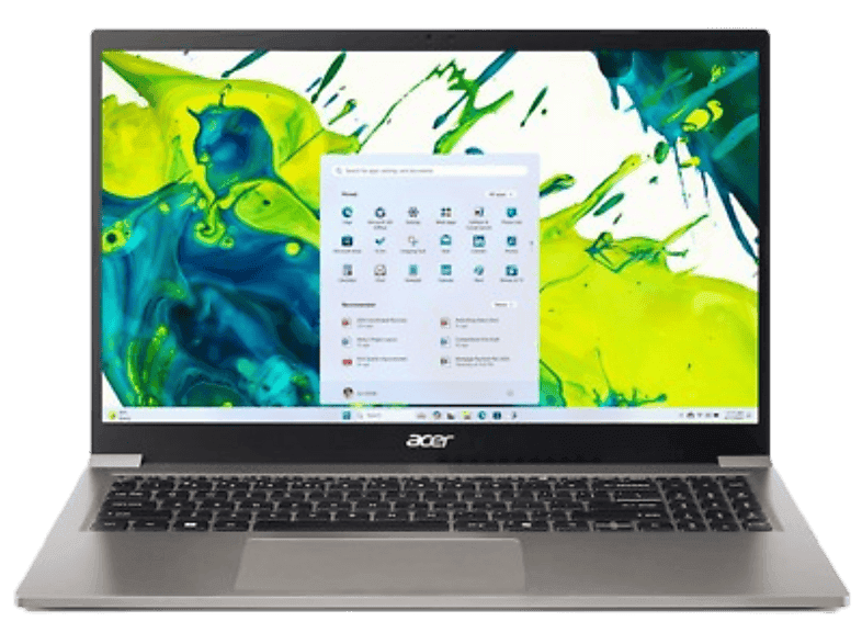 Portátil - Acer Aspire Lite 15 AL15-33P-32VR, 15.6" Full-HD, Intel® Core™ 3 N355, 8GB RAM, 512GB SSD, Onboard Graphics, Windows 11 Home