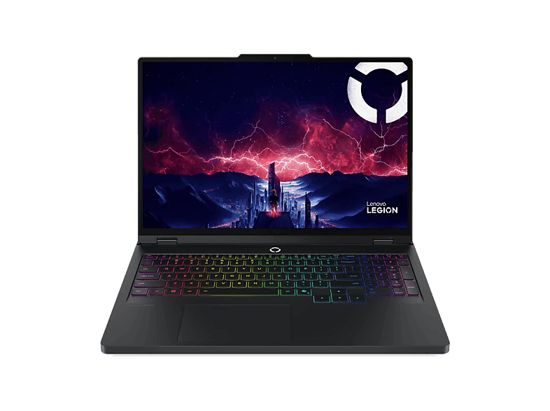 Portátil gaming - Lenovo Legion Pro 5 16ADR10, 16" WQXGA, AMD Ryzen™ 9 8940HX, 32GB RAM, 1TB SSD, GeForce RTX™ 5070, Sin sistema operativo, Negro