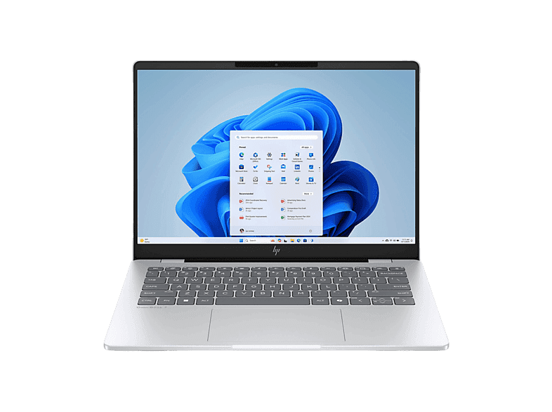 Portátil - HP OmniBook 7 AI 14-fr0006ns, 14 " 2K, Intel® Core™ Ultra 5 225U, 16 GB RAM, 1 TB SSD, UHD Graphics, Windows 11 Home, Plata