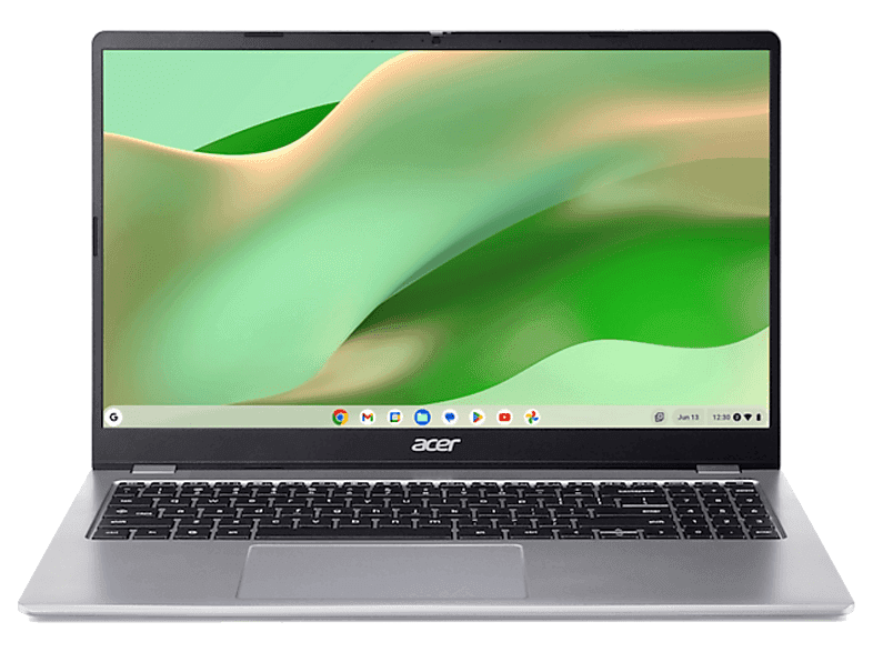 Portátil - Acer Chromebook 315 CB315-7H-C6FD, 15.6" Full-HD, Intel® N50, 8GB RAM, 128 GB eMMC, UHD Graphics, Google ChromeOS, Plata, Sin cargador