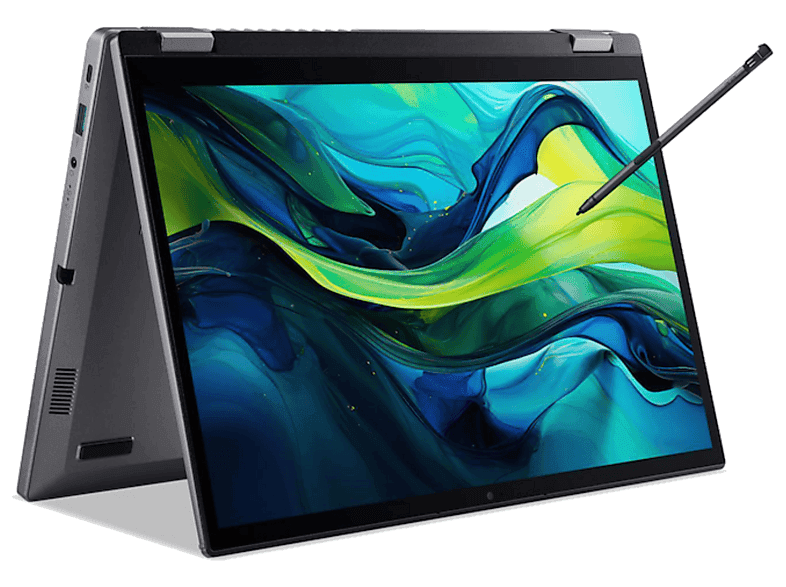 Convertible 2 en 1 - Acer Aspire SPIN 14 ASP14-52MTN-505B, 14" WUXGA, Intel® Core™ Ultra 5 115U, 16GB RAM, 512GB SSD, Arc™ Onboard Graphics, W 11