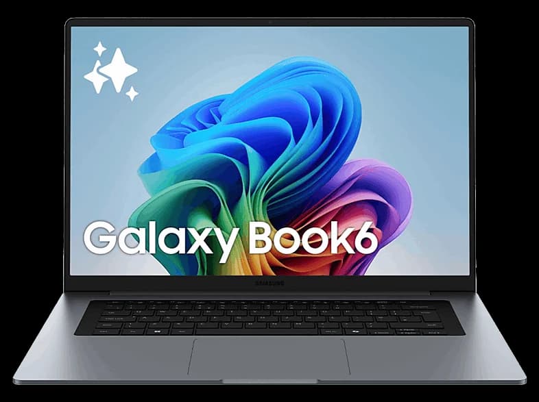Portátil - Samsung Galaxy Book6 Copilot+ PC , 16" WUXGA, Intel® Core™ Ultra 7 355, 49 TOPS, 32 GB RAM, 1 TB SSD, Arc™ GPU, Táctil, W11H, Sin cargador