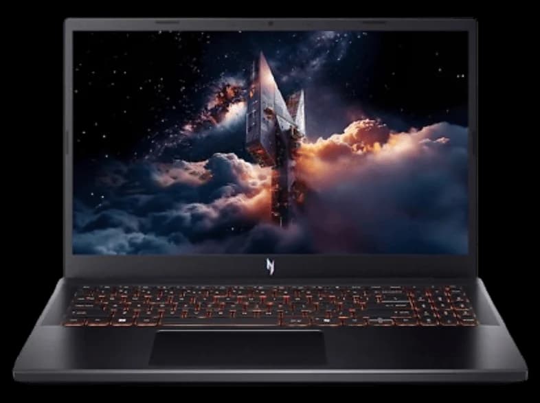 Portátil gaming - Acer Nitro V ANV15-52-910X, 15.6" Full-HD, Intel® Core™ 9 270H, 16GB RAM, 1 TB SSD, GeForce RTX™ 5050, Sin sistema operativo