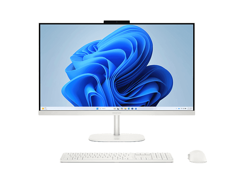 All in one - HP OmniStudio Desktop 27-cu0005ns PC, 27" Full-HD, Intel® Core™ i5-1334U, 16GB RAM, 512 GB SSD, Windows 11 Home, Blanco algodón