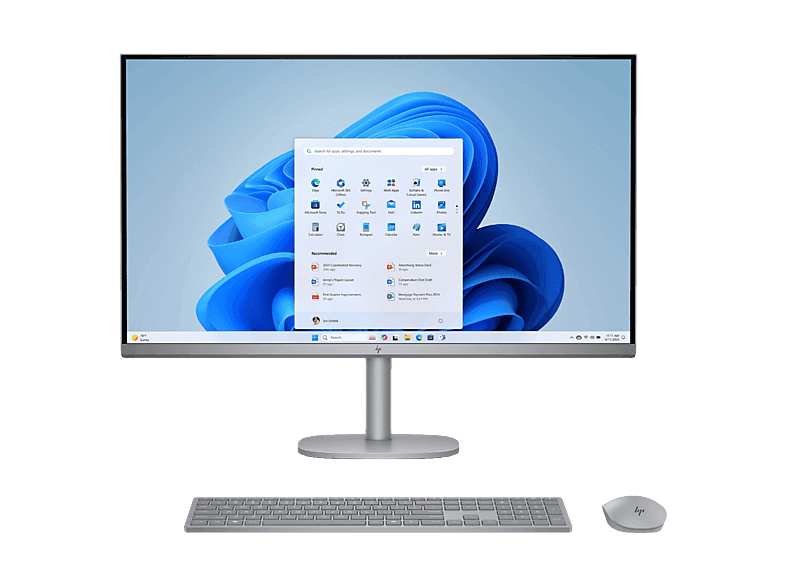 All in one - HP OmniStudio X 32-c0027ns PC, 31.5" UHD 4K, Intel® Core™ Ultra 7 155H, 32GB RAM, 1 TB SSD, Windows 11 Home, Plata meteoro