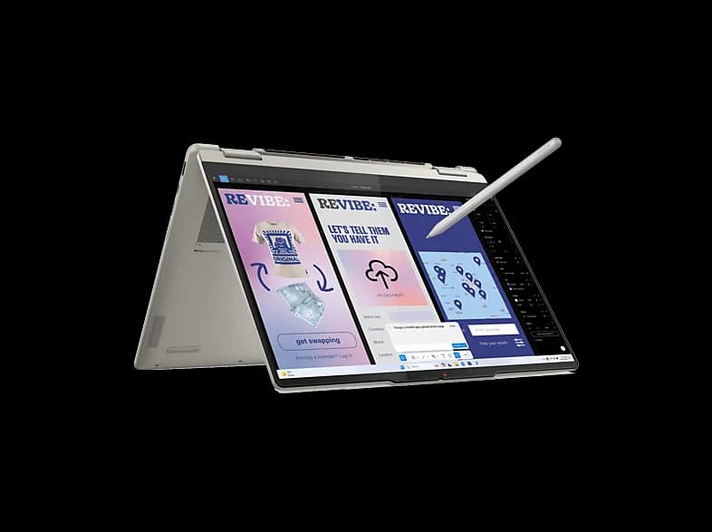 Convertible 2 en 1 - Lenovo Yoga 7 2in1 14ILL10 Copilot+ PC, 14" OLED, Intel® Core™ Ultra 5 226V, 40 TOPS, 16GB RAM, 512GB, W11H, Lápiz, Sin cargador