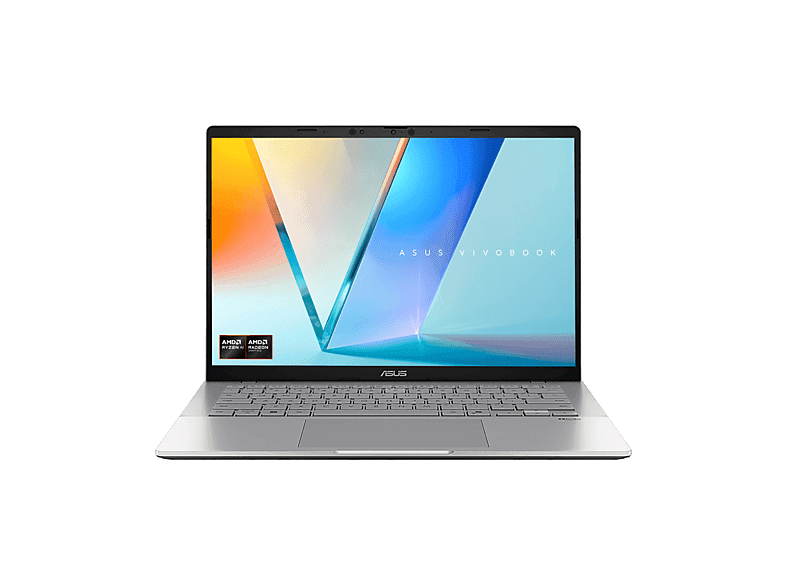 Portátil - ASUS Vivobook S14 OLED M3407GA-SF013W Copilot+ PC, 14 ", AMD Ryzen™ AI 7 445 50 TOPS, 16GB RAM, 512GB SSD, W11 Home, Sin cargador