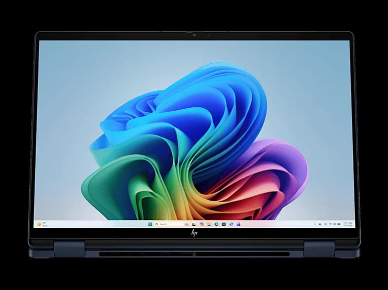 Convertible 2 en 1 - HP OmniBook X Flip Next Gen AI 14-kb0004ns Copilot+ PC, 14" 2K, Intel® Core™ Ultra 7 356H 50 TOPS, 32GB RAM, 1TB SSD,Sin cargador