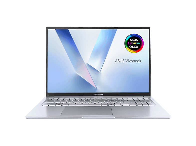 Portátil - ASUS Vivobook 16 OLED M1605NAQ-SH051W, 16" WUXGA, AMD Ryzen 5 150, GB RAM, 512 SSD, Radeon™ 660M, W11H, Sin cargador