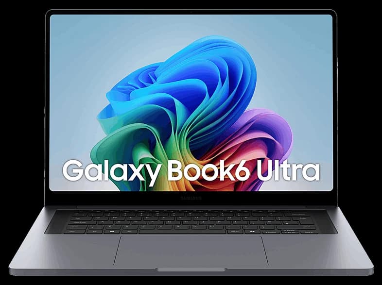 Samsung - Portátil Samsung Galaxy Book6 Ultra, Copilot+ PC, Intel Core Ultra 7-356H, 32GB, 1TB SSD, Nvidia GeForce RTX 5060 8GB, 16", W11.