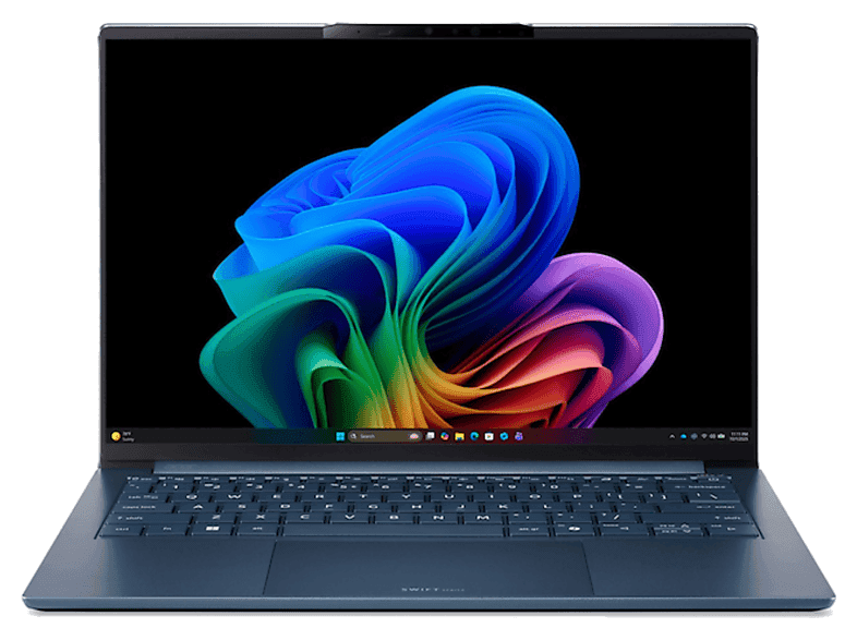 Portátil - Acer Swift Go 14 AI SFG14-I71-98M5, 14" WUXGA, Intel® Core™ Ultra 9 386H, 16GB RAM, 512 GB SSD, Graphics, Windows 11, Sin cargador