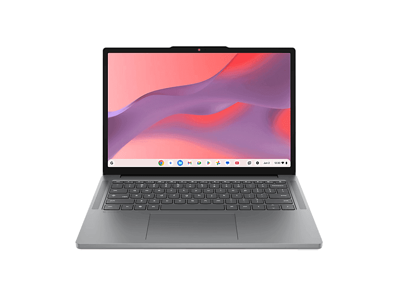 Portátil - Lenovo Chromebook 14M8911, 14" WUXGA, MediaTek Kompanio 540, 4GB RAM, 128GB UFS, Mali-G57, Google ChromeOS, Sin cargador