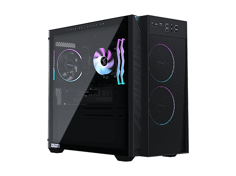 PC gaming - Gigabyte Aorus Prime 3 AP3A7N6T-5110, AMD Ryzen™ 7 9700X, 16 GB RAM, 1 TB SSD, GeForce RTX™ 5060 Ti, Windows 11 Home, Negro