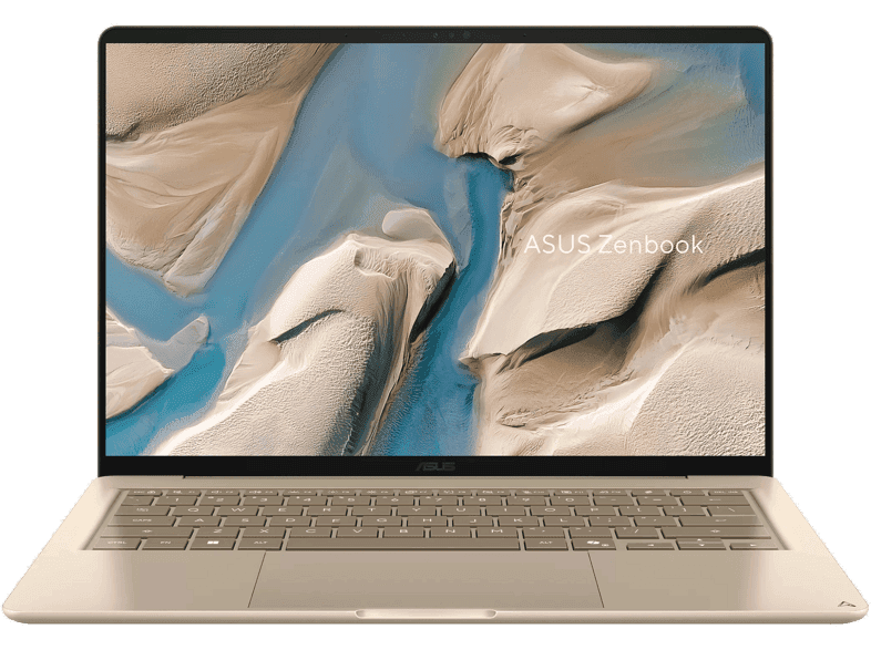 Portátil - ASUS Zenbook 14 OLED UX3480QA-U1155W Copilot+ PC, 14" WUXGA, Snapdragon® X1-26-100 45 TOPS, 16GB RAM, 256GB SSD, W11H, Sin cargador