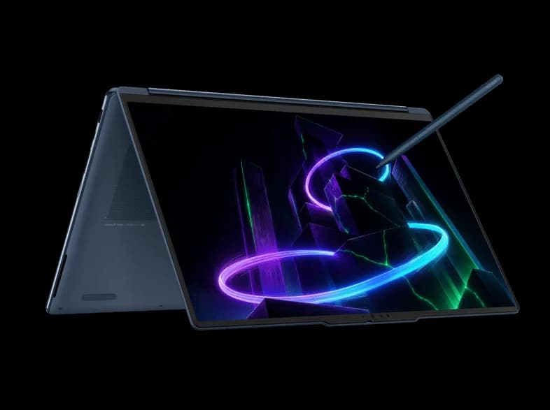 Convertible 2 en 1 - Lenovo Yoga 9n 2-in-1, 16" OLED, NVIDIA RTX Spark™ N1X 18-Core, 32GB RAM, 1TB SSD, W11H, Incluye pen