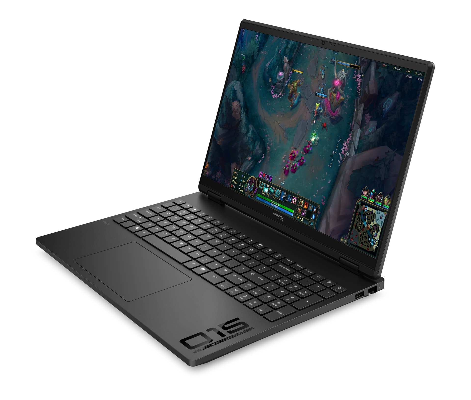 Portátil gaming - HP HyperX OMEN 15-gb0006ns, 15.3" 2K, AMD Ryzen™ 5 240, 16 GB RAM, 512 SSD, GeForce RTX™ 5050, Sin sistema operativo - imagen 8