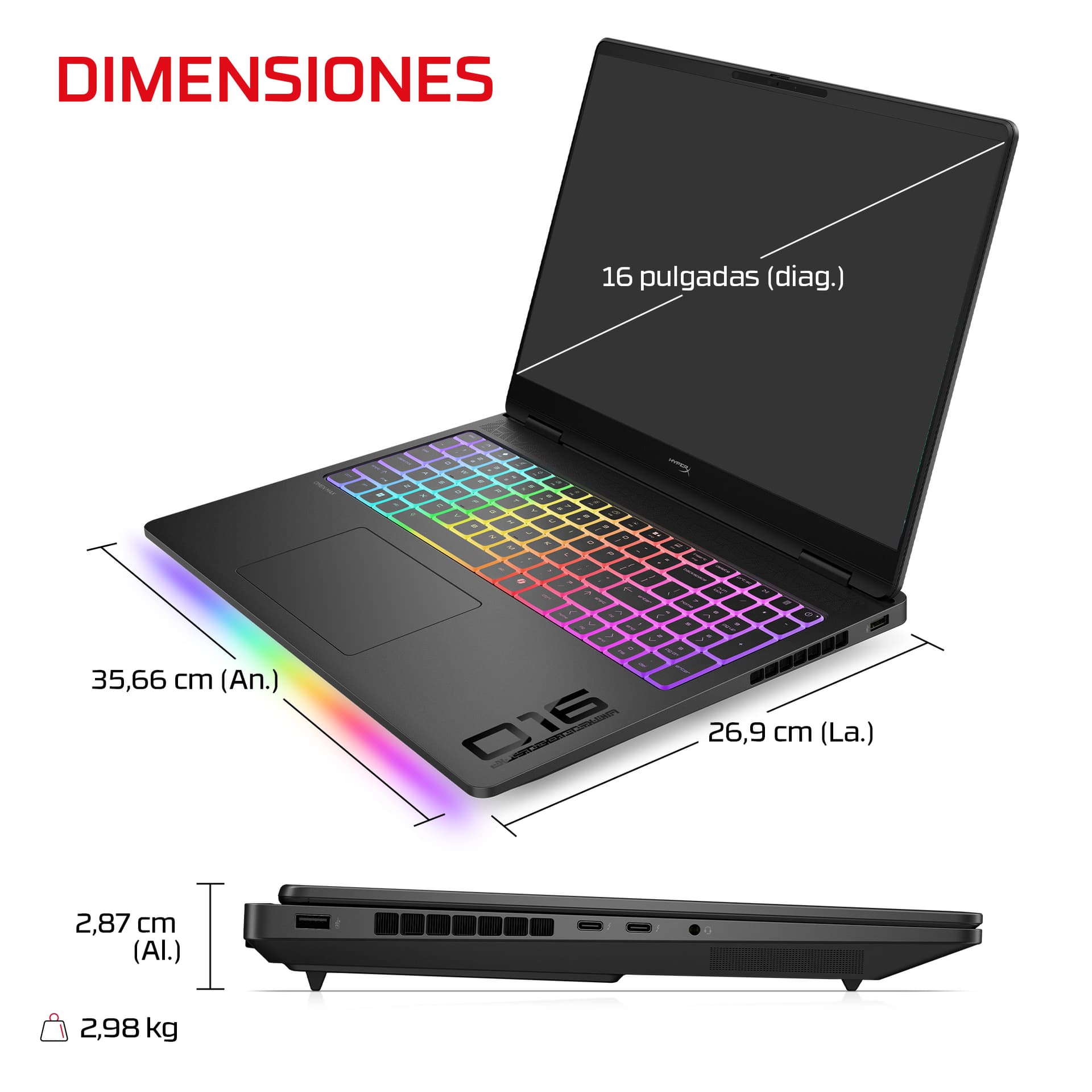 Portátil gaming HyperX OMEN 16-ah1004ns - imagen 7