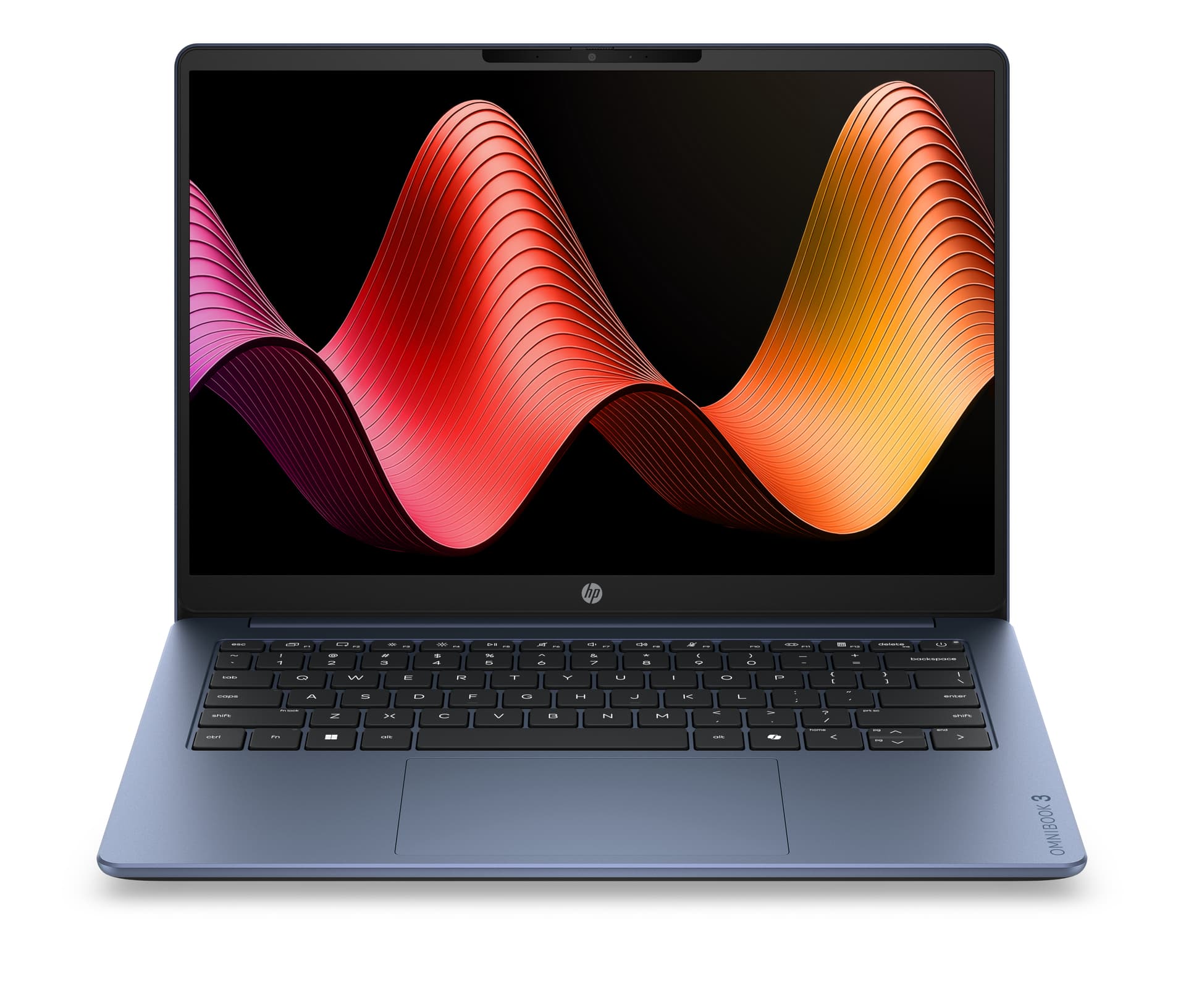 Portátil - HP OmniBook 3 AI 14-ht0001nsx, 14" 2K, Intel® Core™ Ultra 5 225U, 8 GB RAM, 256 SSD, Sin sistema operativo, cargador - imagen 2