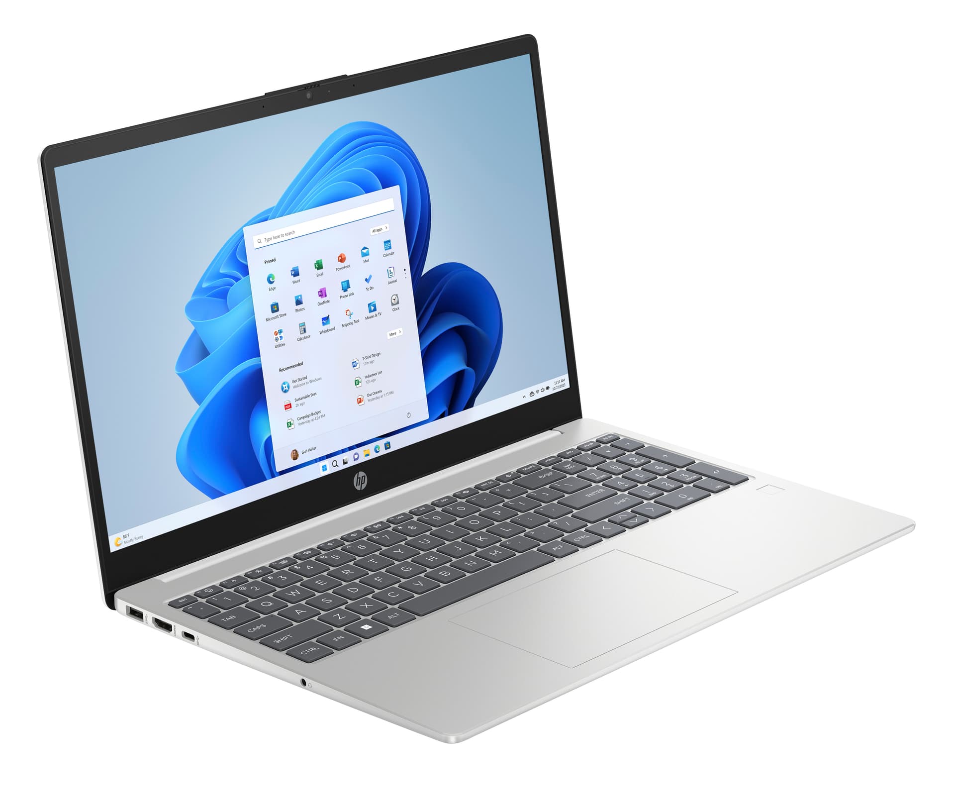 Portátil - HP 15-fd0019ns, 15.6" Full HD, Intel® Core™ i5-1334U, 16GB RAM, 1TB SSD, Gráficos Iris® Xe, Windows 11 Home, Azul - imagen 3
