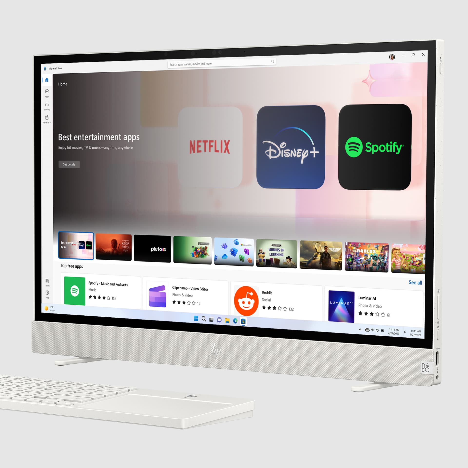 HP - All in One HP ENVY Move 24-cs0190ns, i5-1335U, 16GB, 512GB SSD, 23,8', W11. - imagen 12