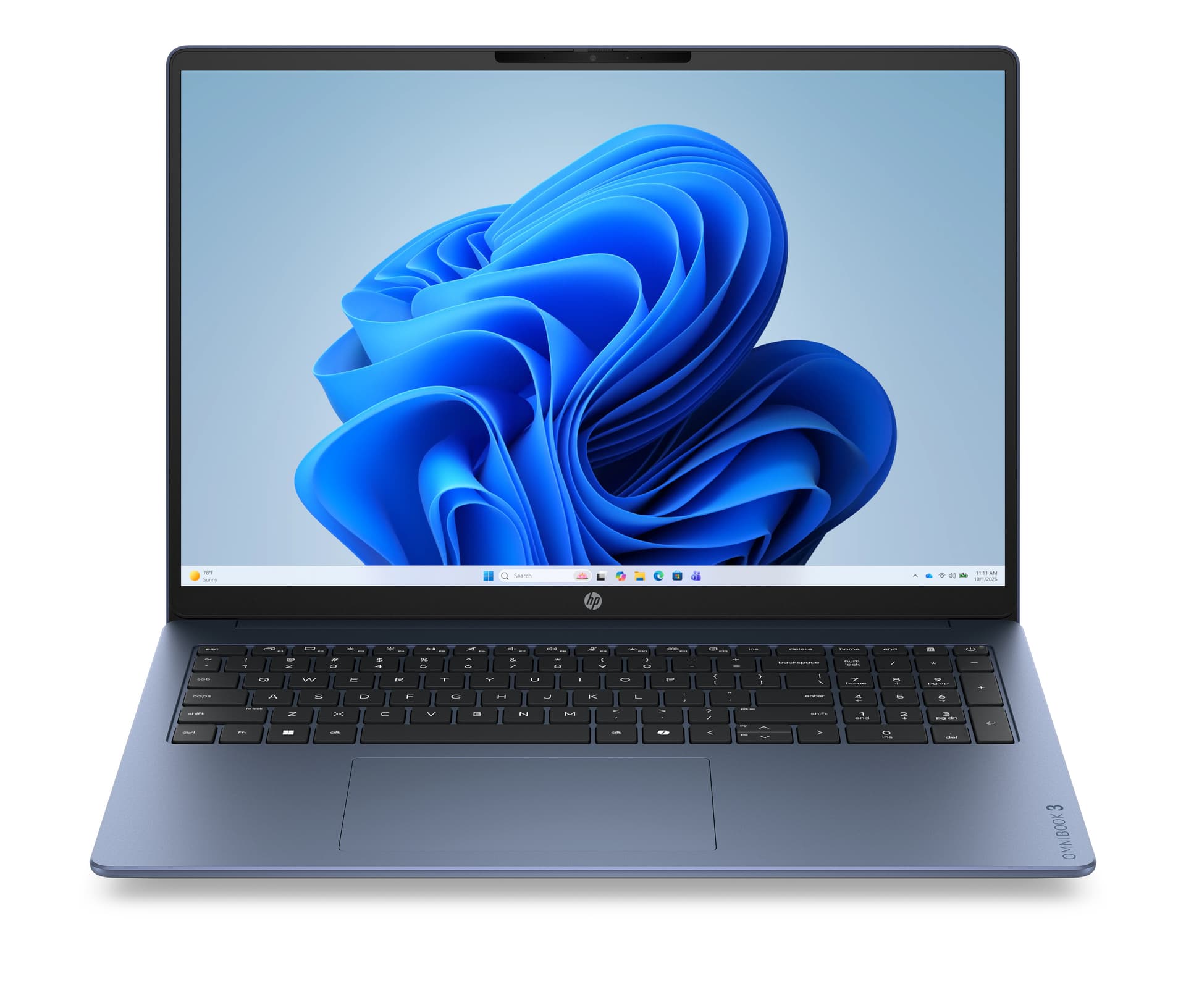 HP - Portátil HP OmniBook 3 16-by0000ns, Ryzen 5-40, 16GB, 512GB SSD, 16', W11, Sin cargador. - imagen 2